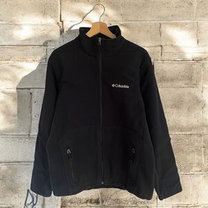 Columbia Nordic Trekker Omni-Shield Black Fleece Hybrid Heavy Jacket